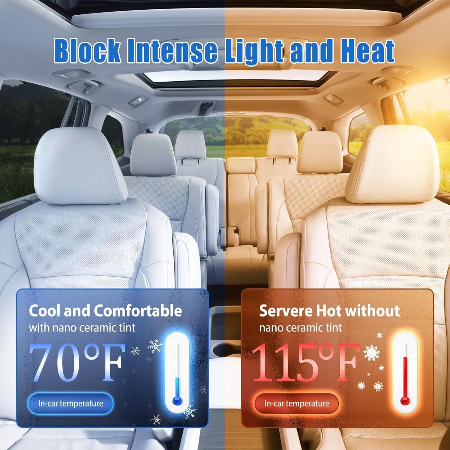 Chameleon Car Window Tint Film 40in x 10ft Auto Privacy Sticker 78% Red