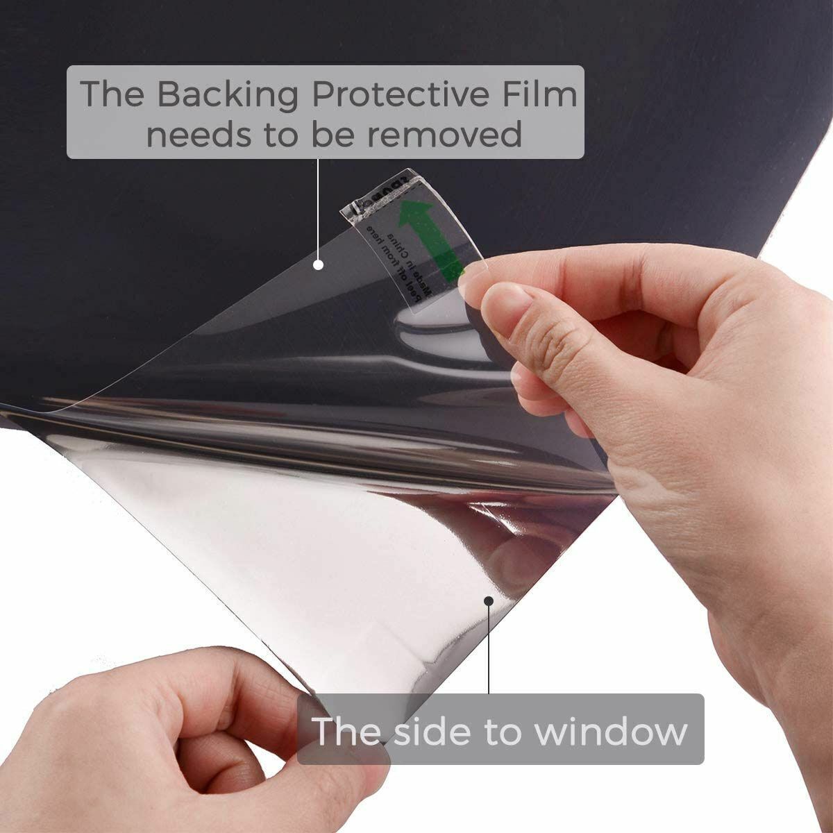 Reflective Window Film – Solar Control & One Way Mirror Privacy Glass Tint 5%VLT