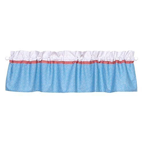 Trend Lab Superheroes Window Curtain Valance, Gray/Blue