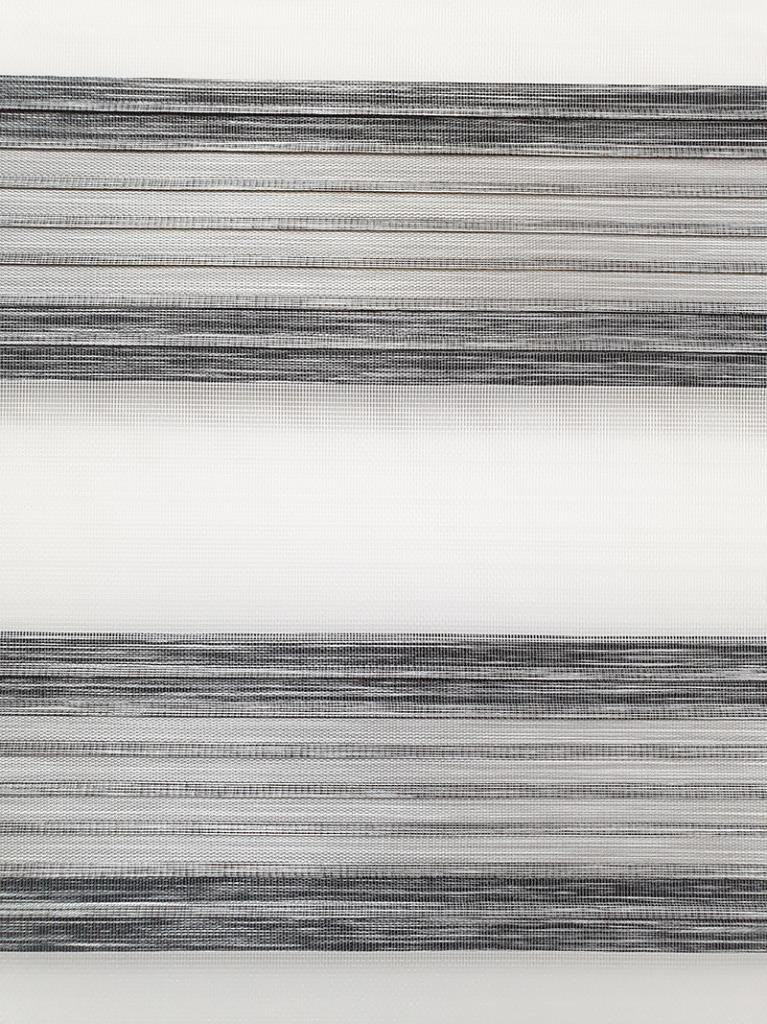 Gray Bamboo Patterned Zebra Roller Blinds Curtain For All Rooms, Light