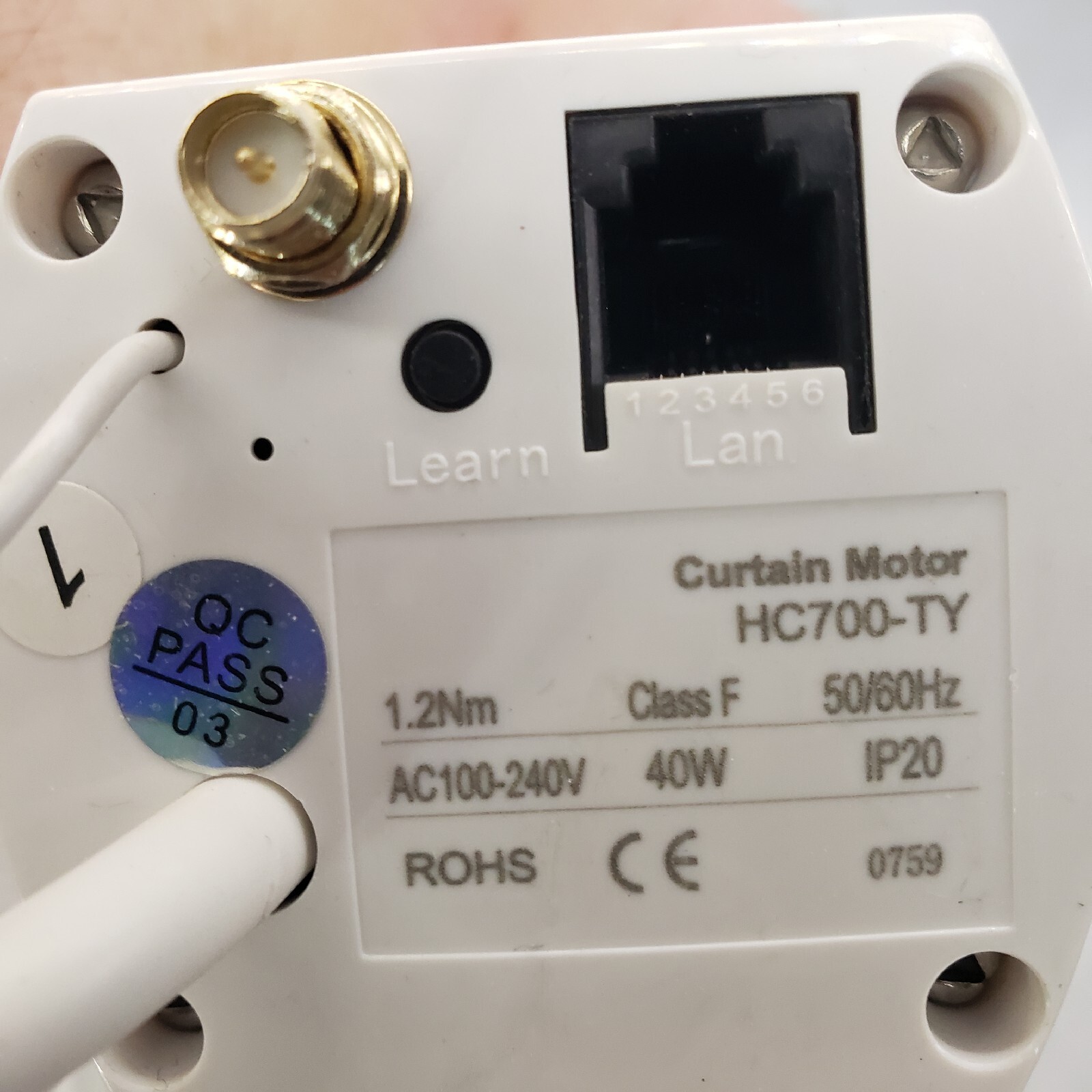 HC Smart Home Wifi Smart Automatic Curtain Motor ONLY HC700TY