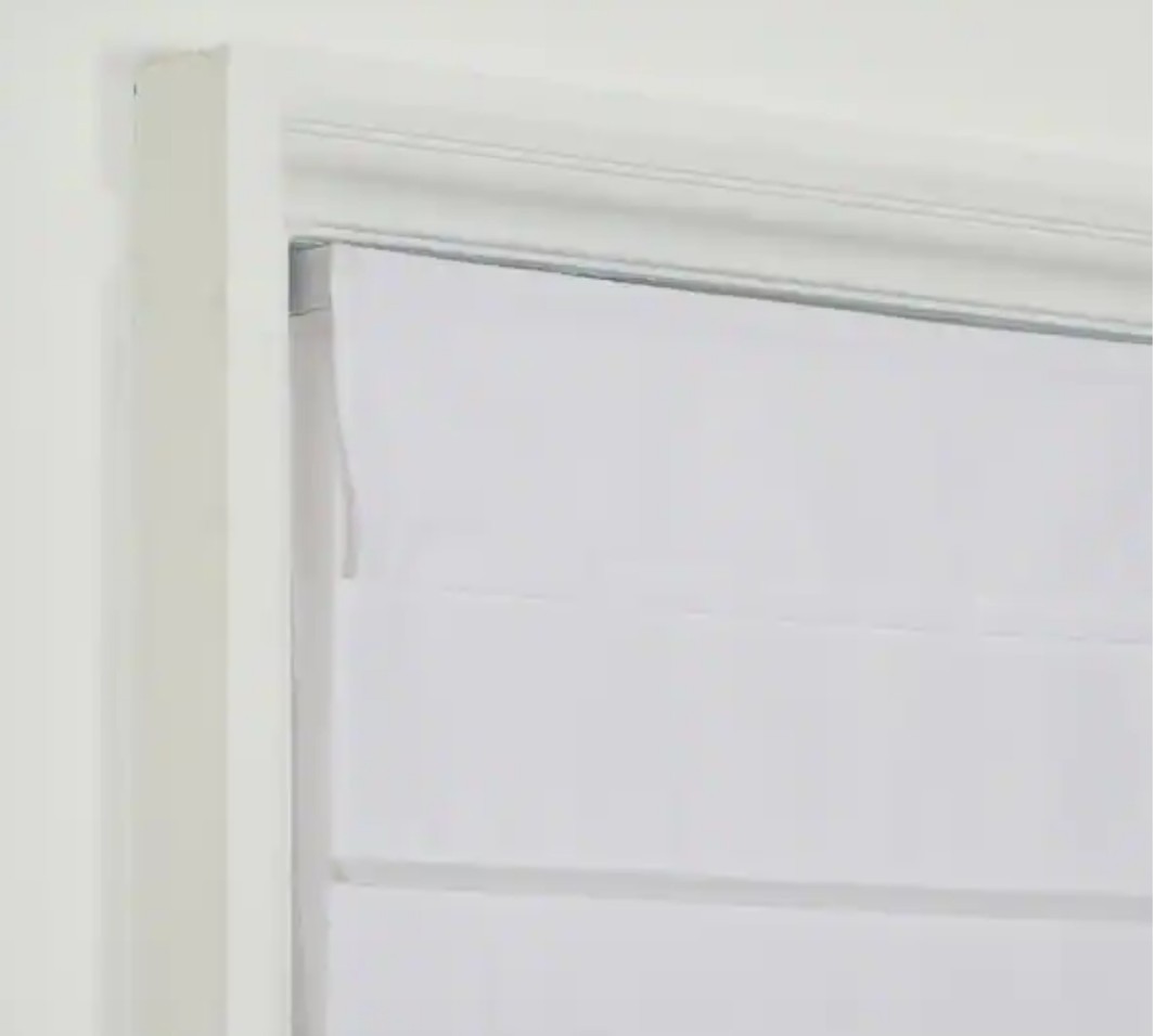 White Fabric Roman Shade Cellular Shade 35” X 64” RSGA3564