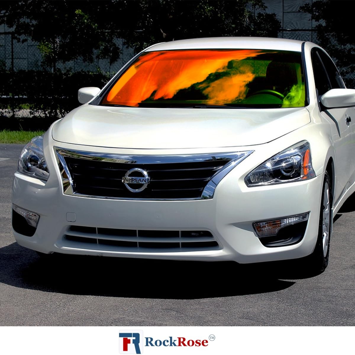 RockRose Citrus Shift Chameleon Window Tint for Cars, Color Window Tint Film;