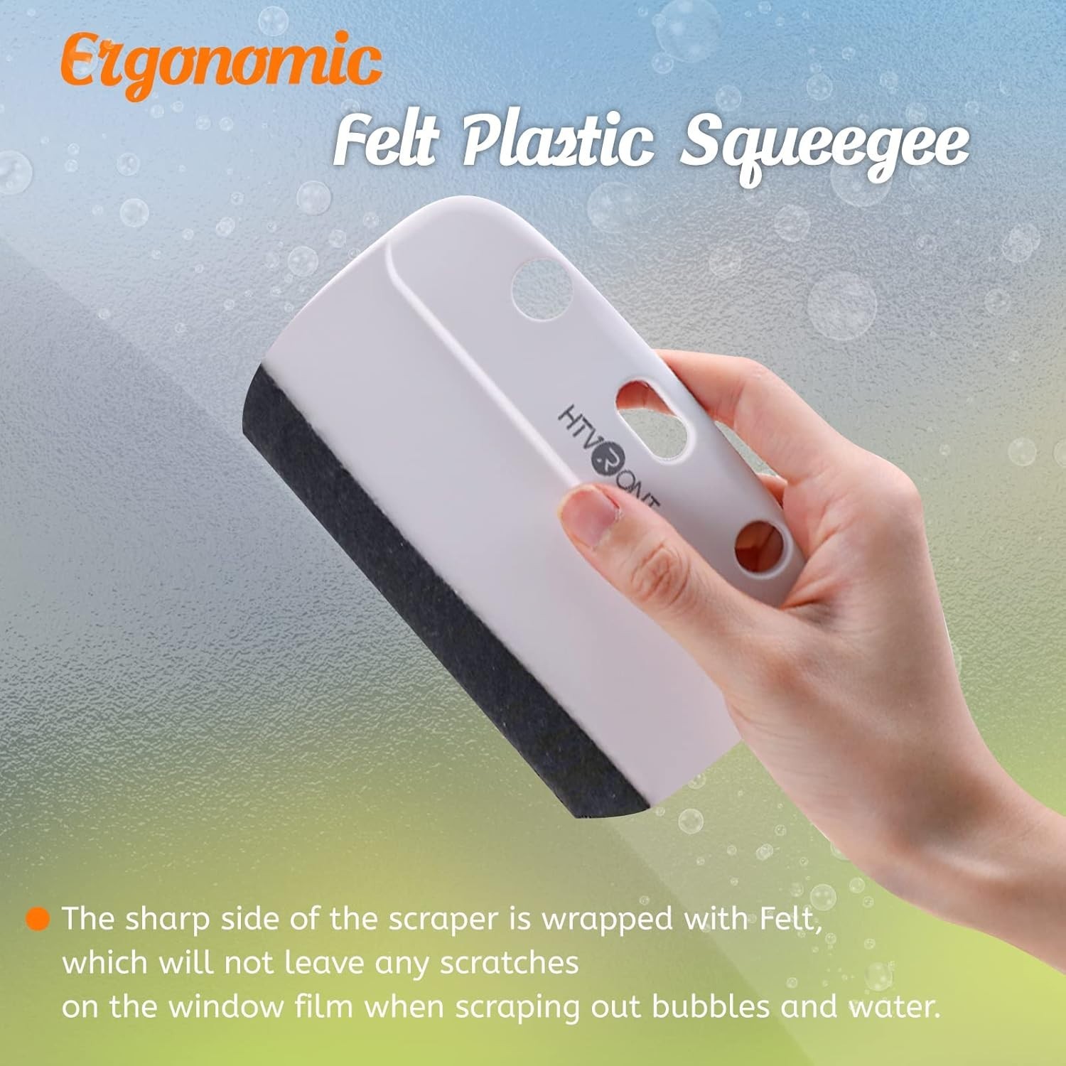 Window Film Kit – 4 Pcs Window Privacy Film Installation Tools, Easy to Apply…