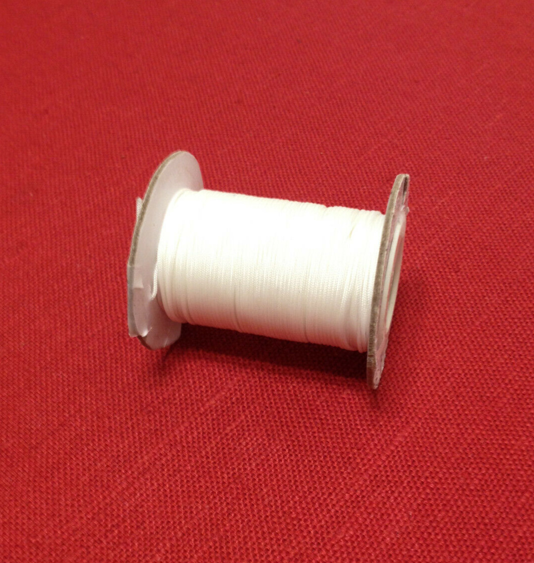 LIFT CORD for Roman & Balloon shade White 50 lineal feet 0.9mm braided polyester