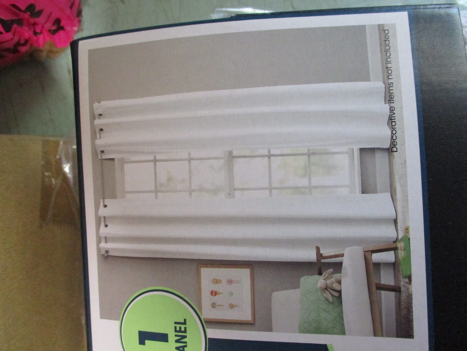 Your Zone Corduroy Blackout Curtain 1 Panel White 38″ W x 84″ L ROD POCKET U2