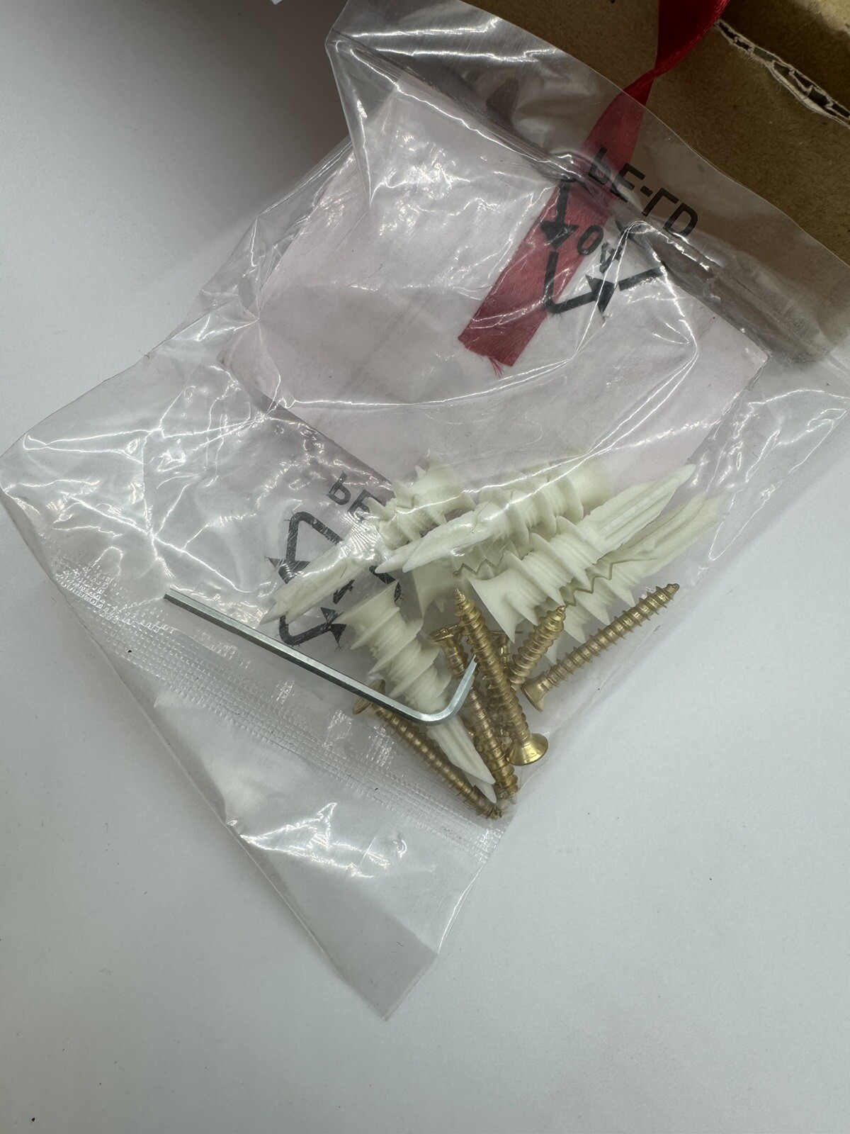 Williams Sonoma Double Curtain Bracket Assembly Hardware Kit Simple Barral Brass