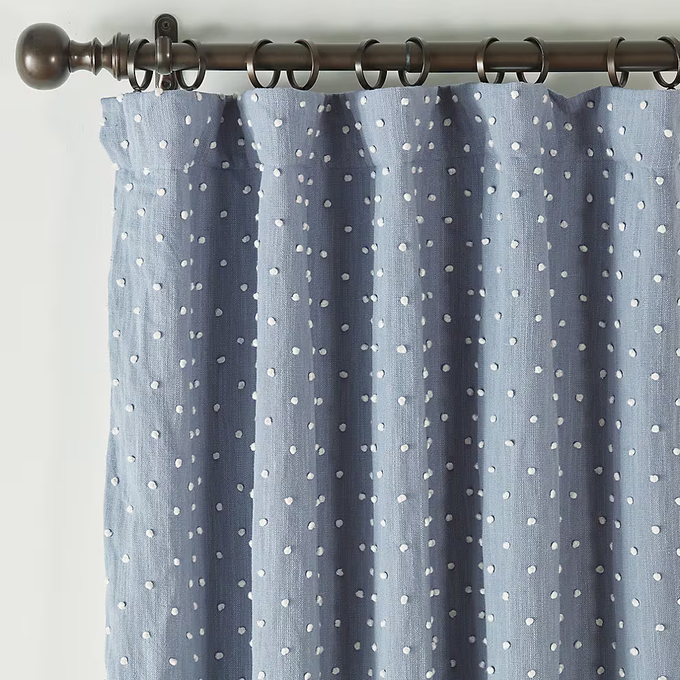 Ballard Designs French Knot Drapery Panel…