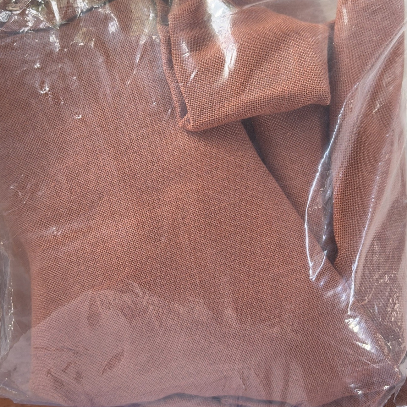 24×36 Inch Pinch Pleated Cafe Curtains Terracotta with hooks