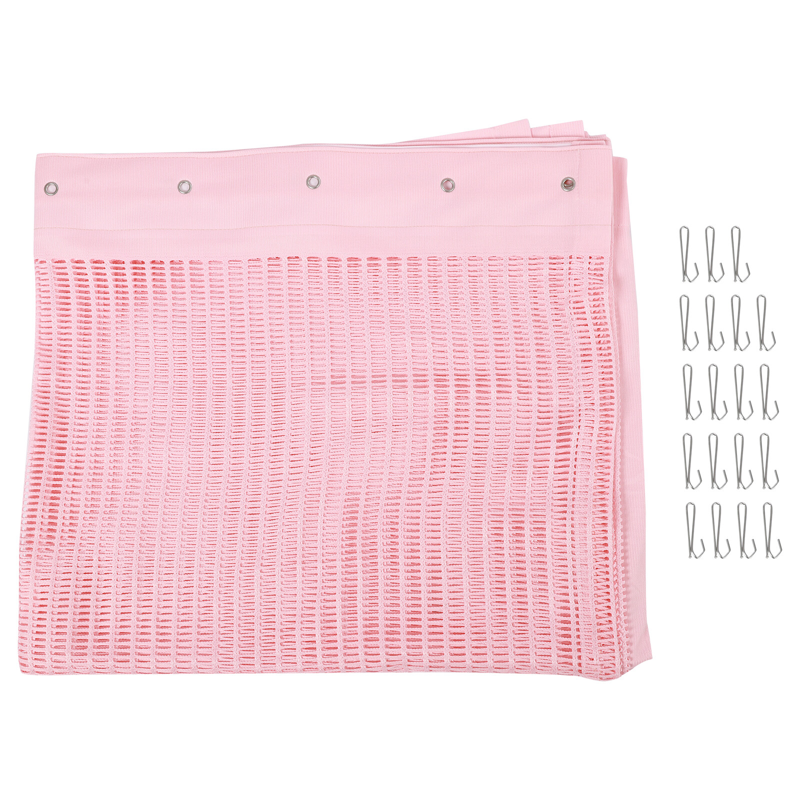 Contemporary Style 12 Feet Wide X 8 Feet High Pink Room Divider Curtains NEW US