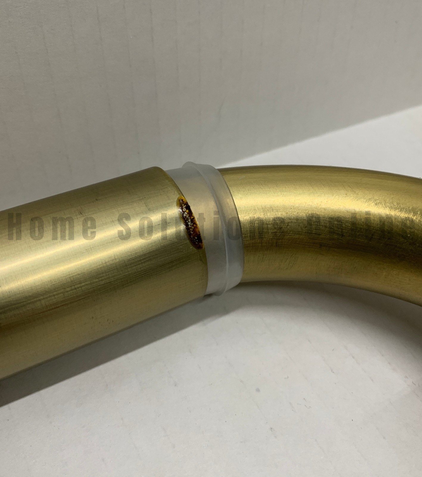 Pottery Barn Hidden Connection Room Darkening Rod Brass 1.25″ 24-48 #2006 READ