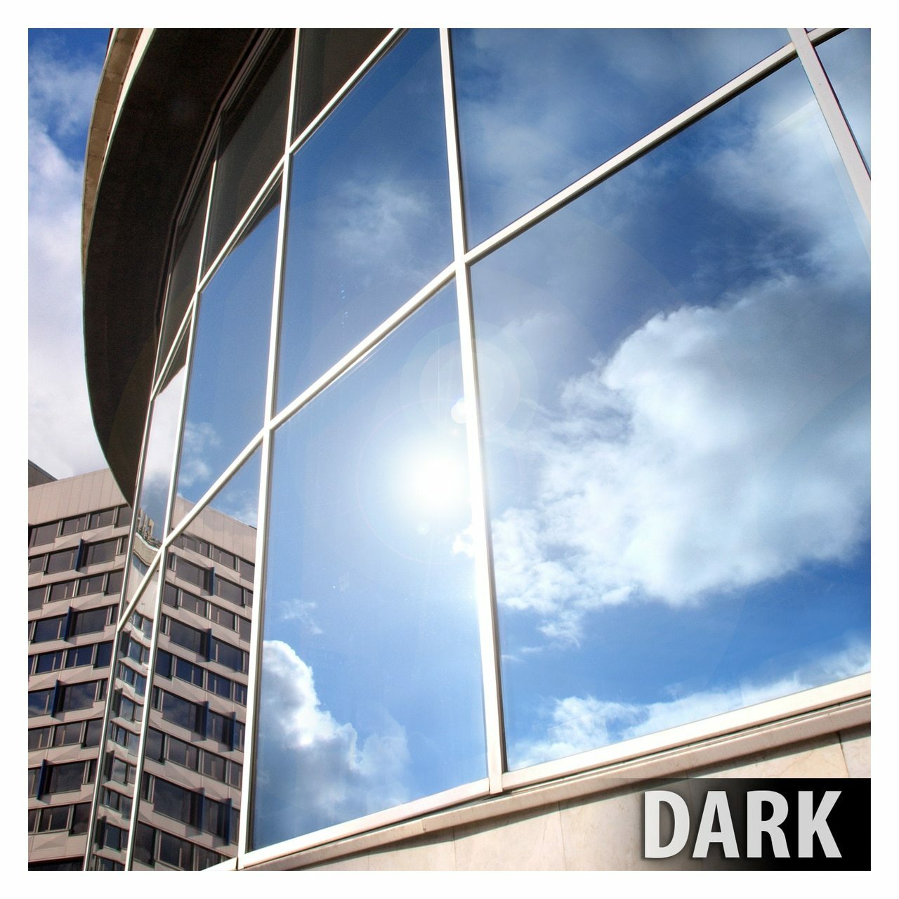 BDF EXS15 EXTERIOR Window Film Daytime Privacy and Sun Control Silver 15 (Dark)