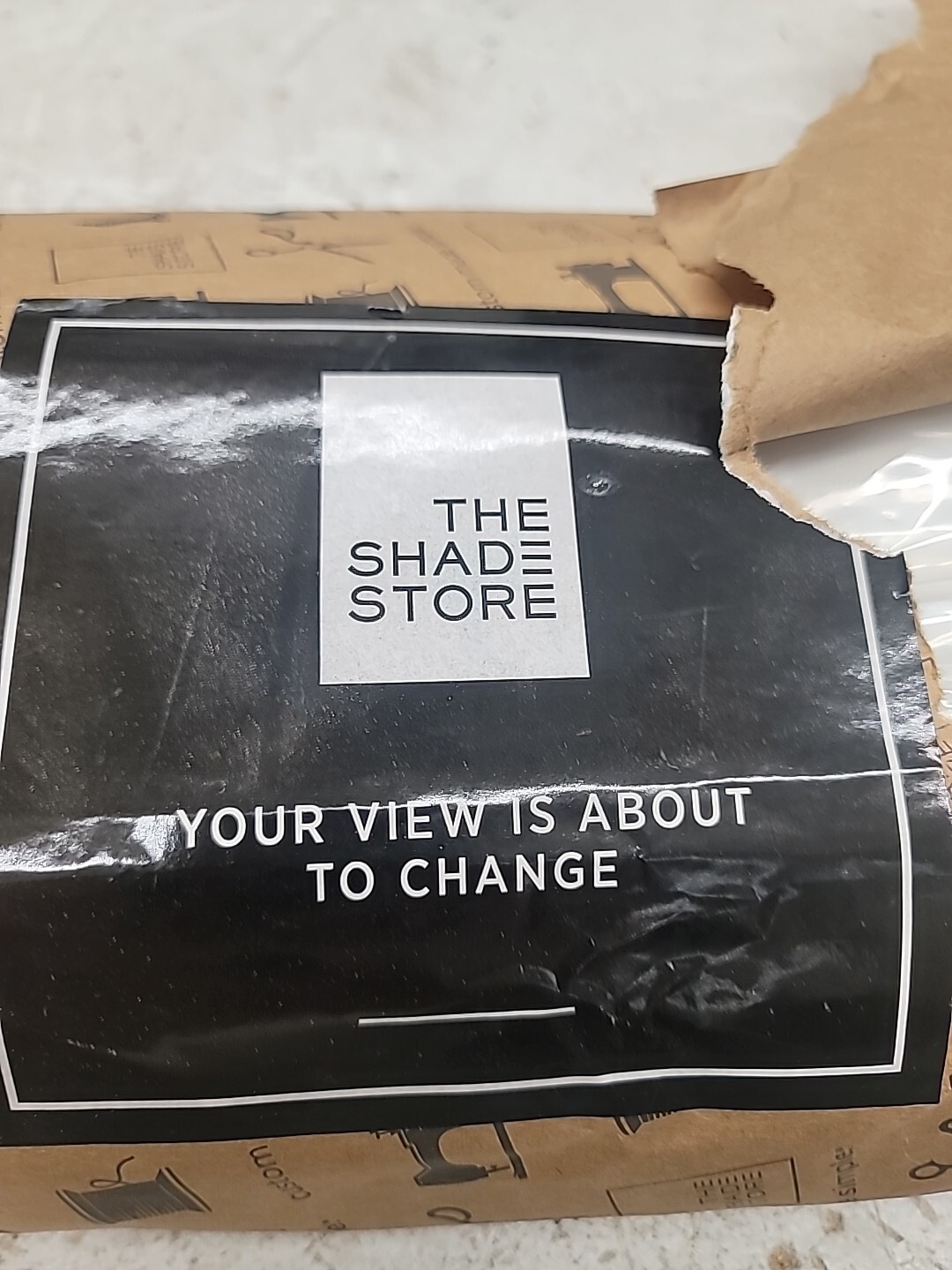 Shade Store – White Woven Shade