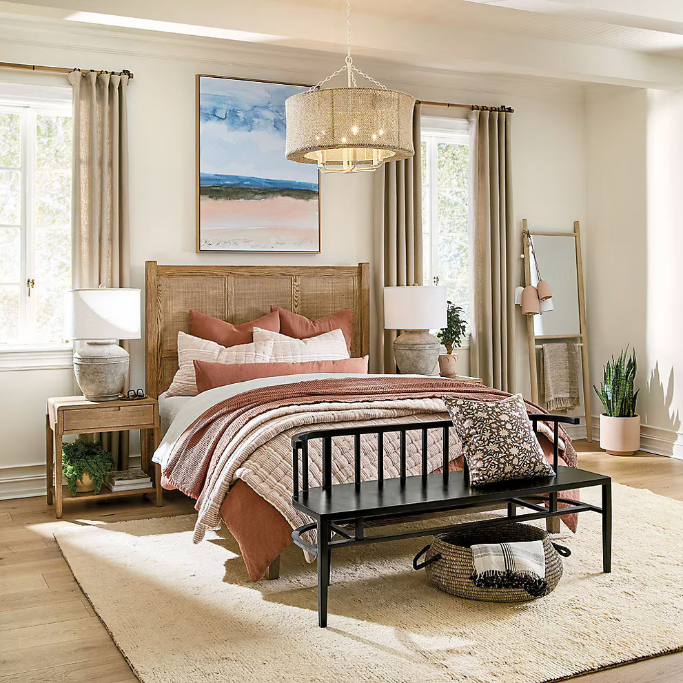 Ballard Designs Suzanne Kasler Signature 13oz Linen Panel…