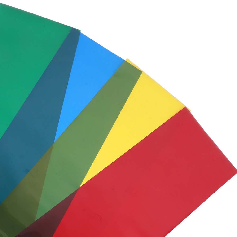 4 Rolls Vinyl Window Film Glass Colored Tint Decorative Decoration